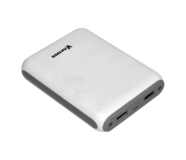 Vakoss POWERBANK VAKOSS 10.000 mAh TP-2569WA Biało-Szary # - 1476967 - zdjęcie 2